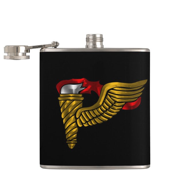 Pathfinder Badge Flask (Opened)