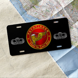 Pathfinder Badge License Plate