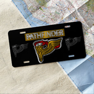 Pathfinder Badge License Plate