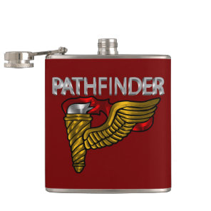 Pathfinder Badge- “Pathfinder” Flask