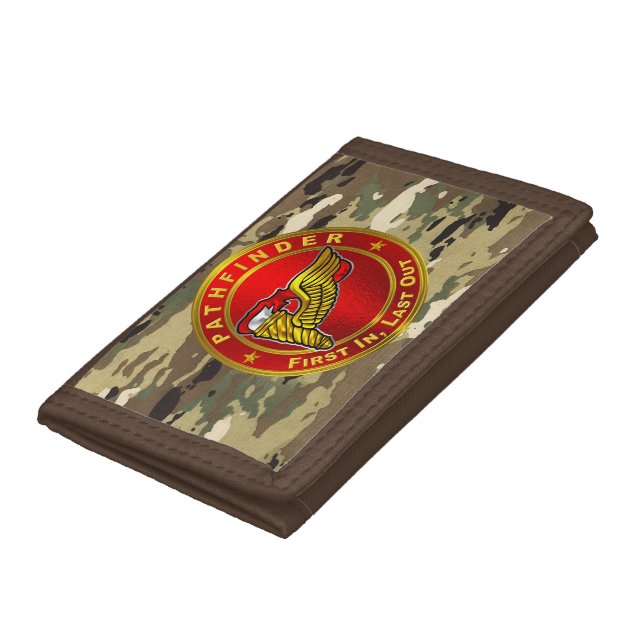 Pathfinder Badge Trifold Wallet (Bottom)