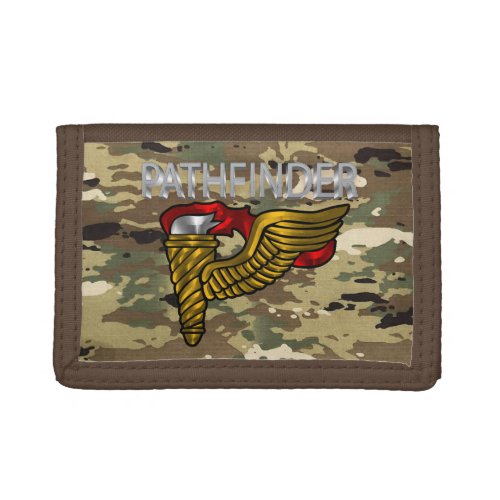 Pathfinder Badge Trifold Wallet