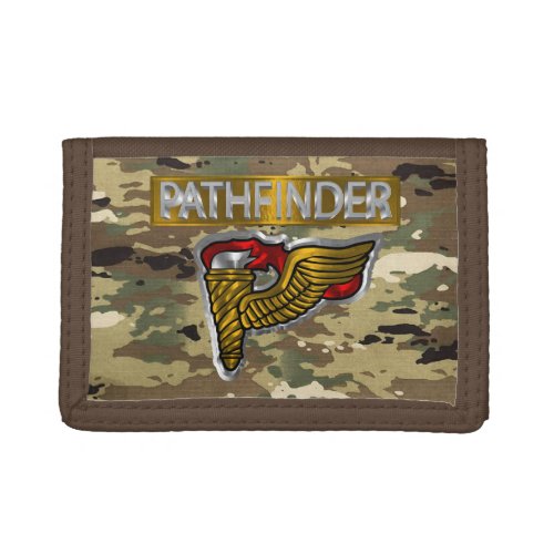 Pathfinder Badge Trifold Wallet