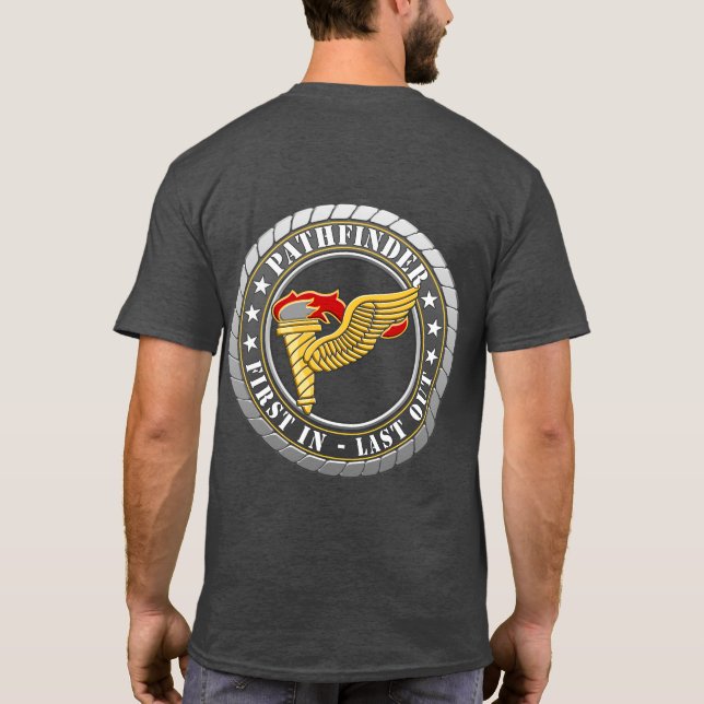 Pathfinder Basic Dark T-Shirt (Back)