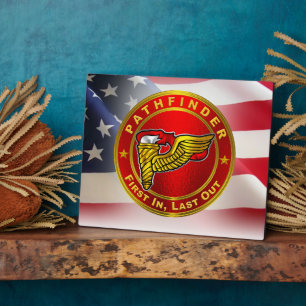 Pathfinder “First In, Last Out” Plaque