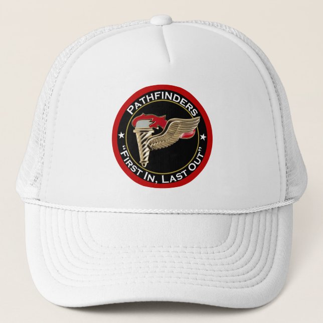 Pathfinder Motto Trucker Hat (Front)
