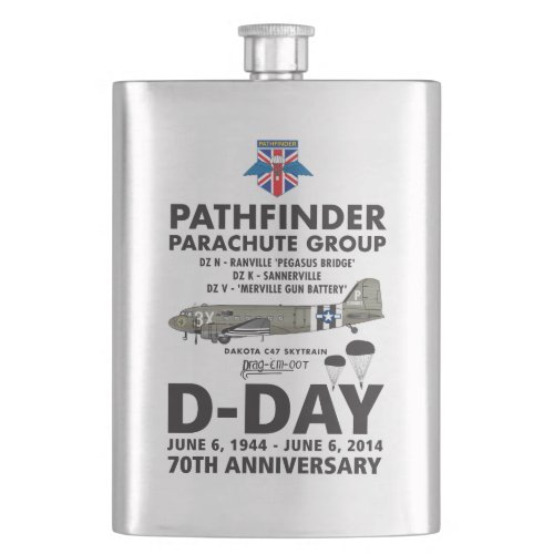 PATHFINDER PARACHUTE GROUP FLASK