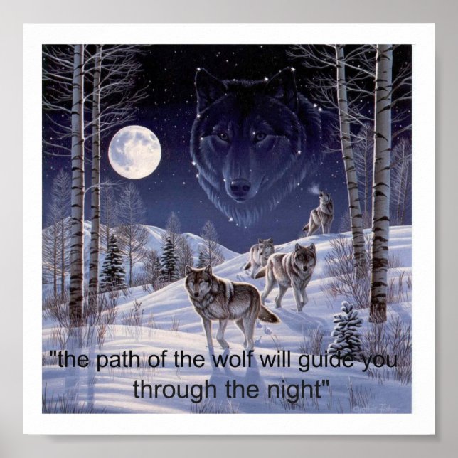 pathofthewolf poster (Front)