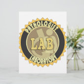 PATHOLOGIST BADGE LOGO MEDICAL LABORATORY (Standing Front)