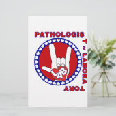 PATHOLOGIST SQUARE ASL LOVE LOGO (Standing Front)