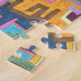 "Paths" Abstract Art Jigsaw Puzzle