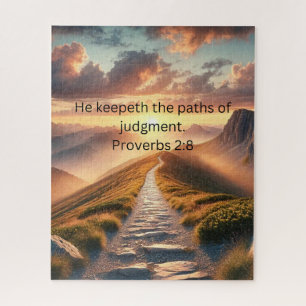 Paths of Judgment Inspirational Puzzle