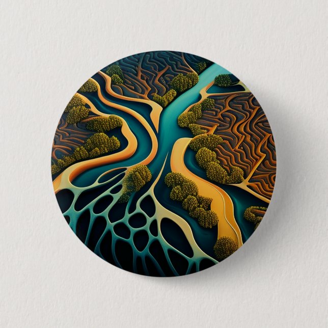 Paths of the Dreamland Button (Front)