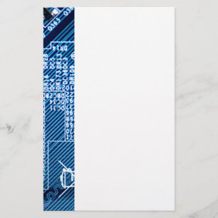 Paths on a computer plate stationery