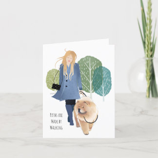 PATHS R MADE BY WALKING - Chow Art cards