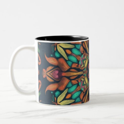 Paths to Prosperity in multi color Two_Tone Coffee Mug