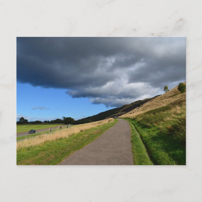 Pathway at Arthur's Seat Postcard (Front)