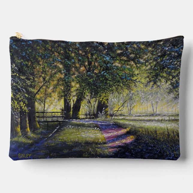 "Pathway Through The Country" Accessory Pouch (Front)