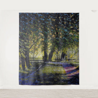 "Pathway Through The Country" Tapestry