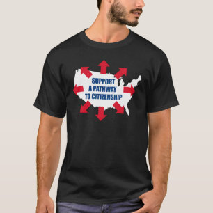 Pathway To Citizenship Dark T-Shirts