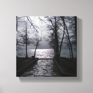 Pathway to Lake Tahoe Canvas Print