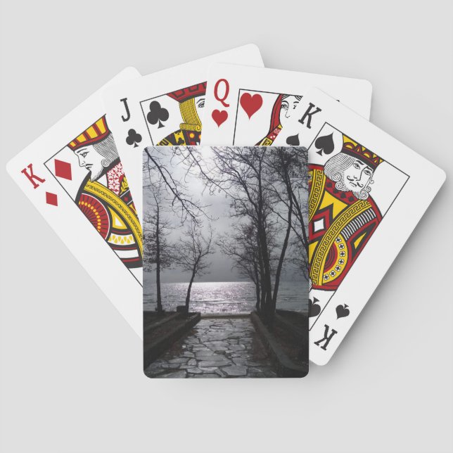 Pathway to Lake Tahoe Poker Cards (Back)