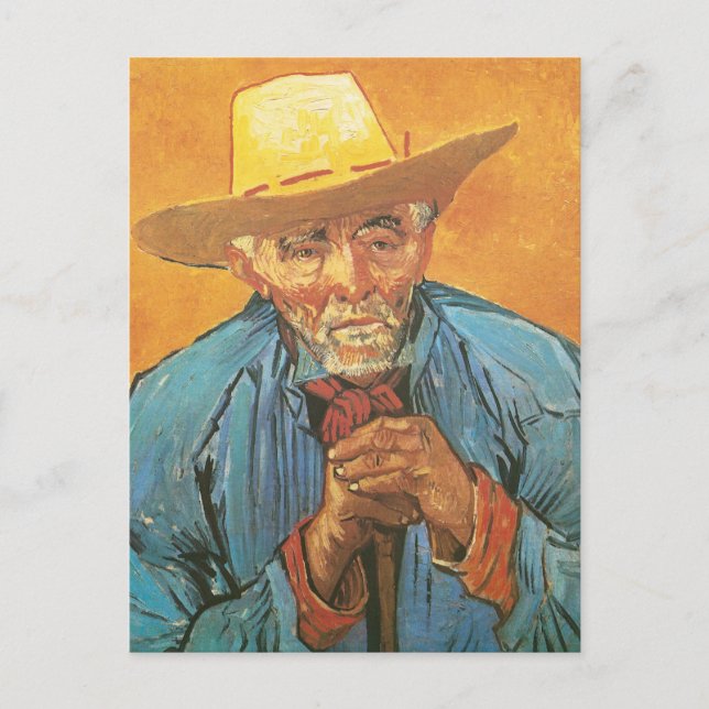 Patience Escalier, Shepherd Van Gogh Fine Art Postcard (Front)