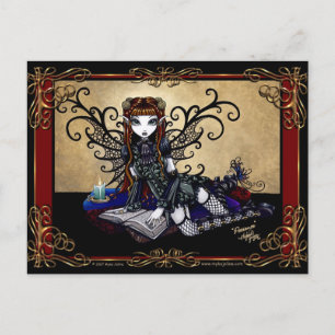 "Patience" Gothic Fairytale Postcard