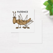 Patience grasshopper cartoon insect (Desk)