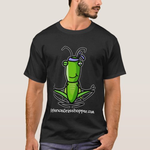 Patience Grasshopper Dark T_Shirt