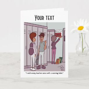 Patience Level Folded Greeting Card