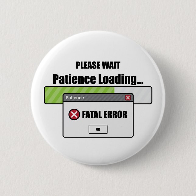 Patience Loading Button (Front)