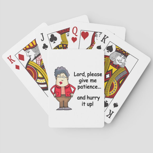 Patience Poker Cards (Back)