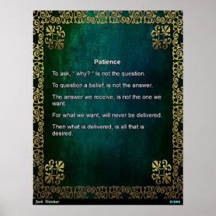 Patience Poster