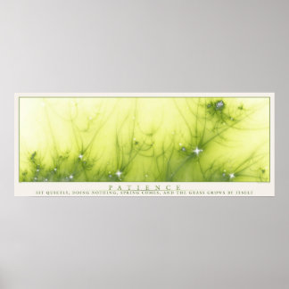 Patience Poster