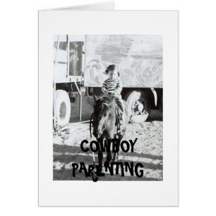 Patience with Kids - Cowboy Parenting Cards