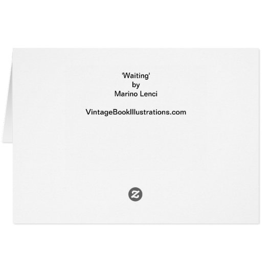 Patient Alsatian by Marino Lenci (Back Horizontal)