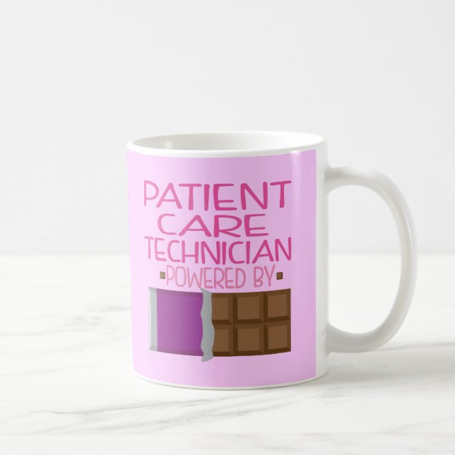 Patient Care Technician Chocolate Gift for Her Coffee Mug (Right)