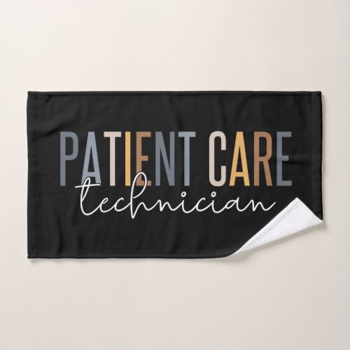 Patient Care Technician PCT Gift Hand Towel