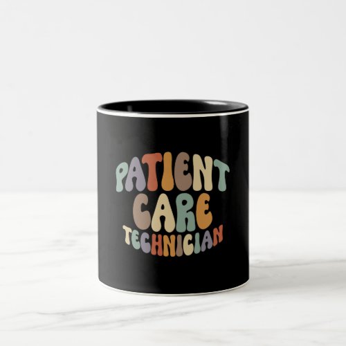 Patient Care Technician Proud Career Profession Two_Tone Coffee Mug