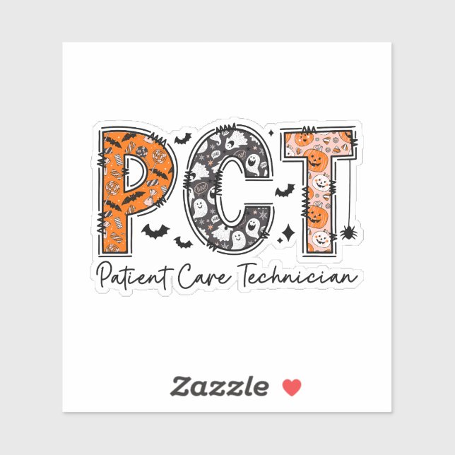 Patient Care Technician Sticker (Sheet)