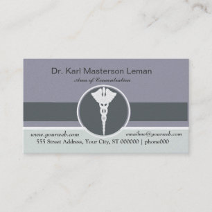 Patient Health Appointment Doctor M.D. Office Card