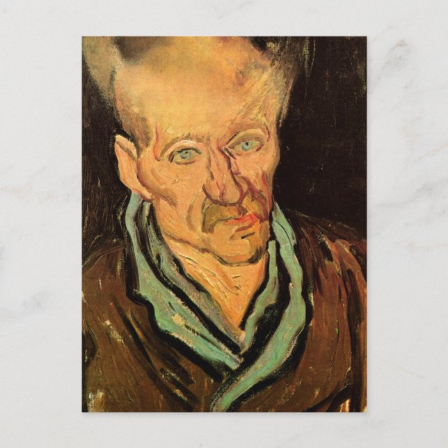 Patient in Saint-Paul Hospital by Vincent van Gogh Postcard (Front)