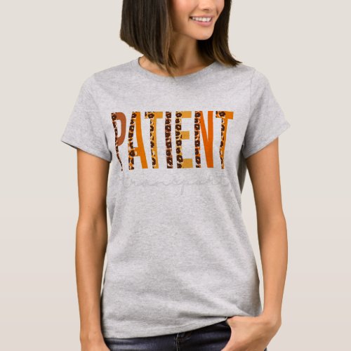 Patient Transport leopard Fall Autumn Lovers T_Shirt