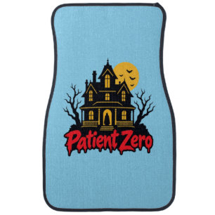 Patient Zero Ghost Haunted House Spooky Gothic T-S Car Floor Mat