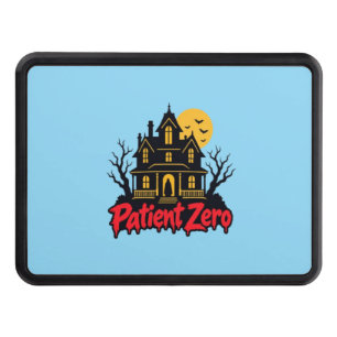 Patient Zero Ghost Haunted House Spooky Gothic T-S Hitch Cover
