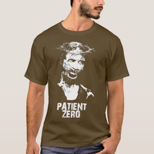 Patient Zero Zombie Jesus White T_Shirt