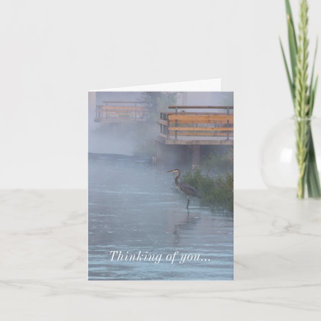 Patiently Waiting Thinking Of You Card (Front)