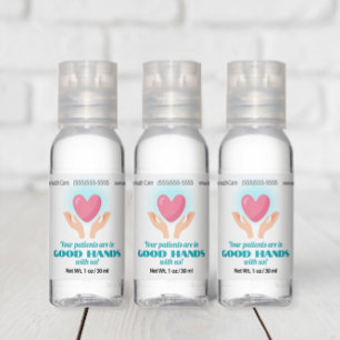 Patients in Good Hands Medical Marketing Hand Sanitizer