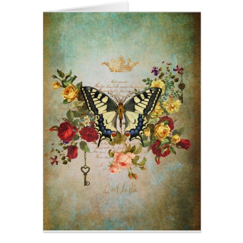 Patina and Butterfly